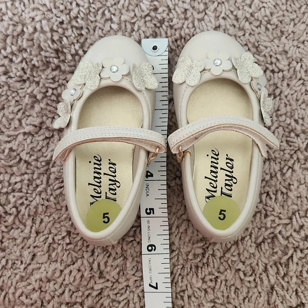 Melanine Taylor Dress shoes baby girl size 5 - Picture 9 of 10